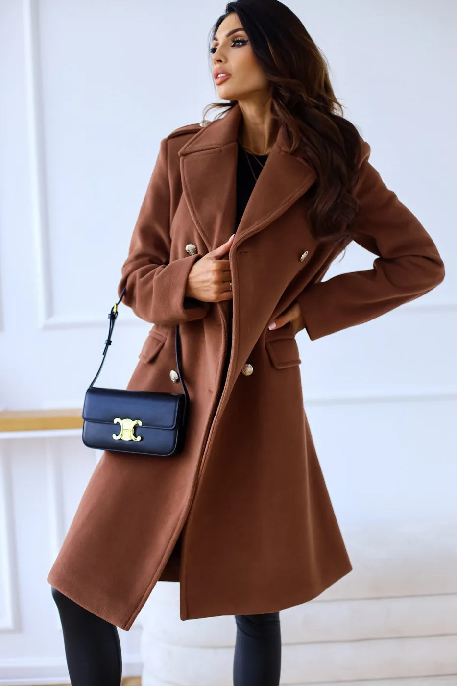 Eleganter Damen-Trenchcoat für den Winter | Amélie