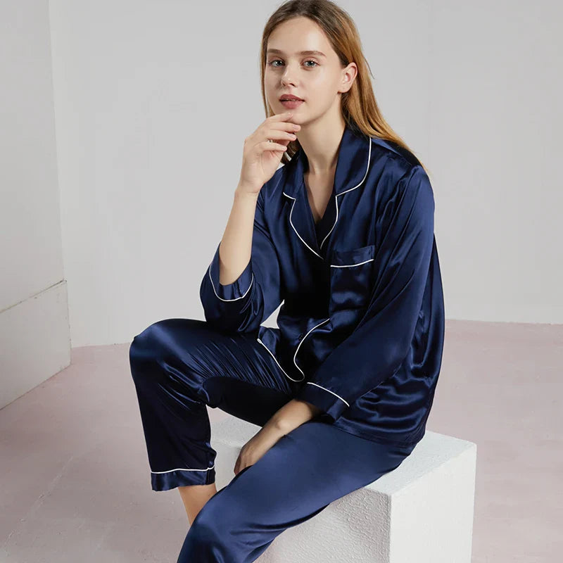 Luxe 100% Zijden Pyjama voor Vrouwen | Vivienne