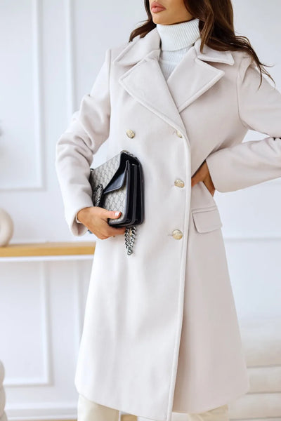 Elegante Dames Trenchcoat voor de Winter | Amélie