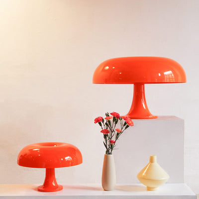 Minimalistische Tischlampe Mushroom Glow