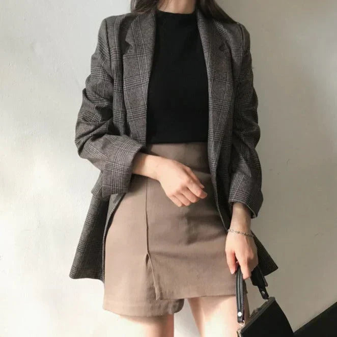 Blazer met Geruit Jasje | Emilia