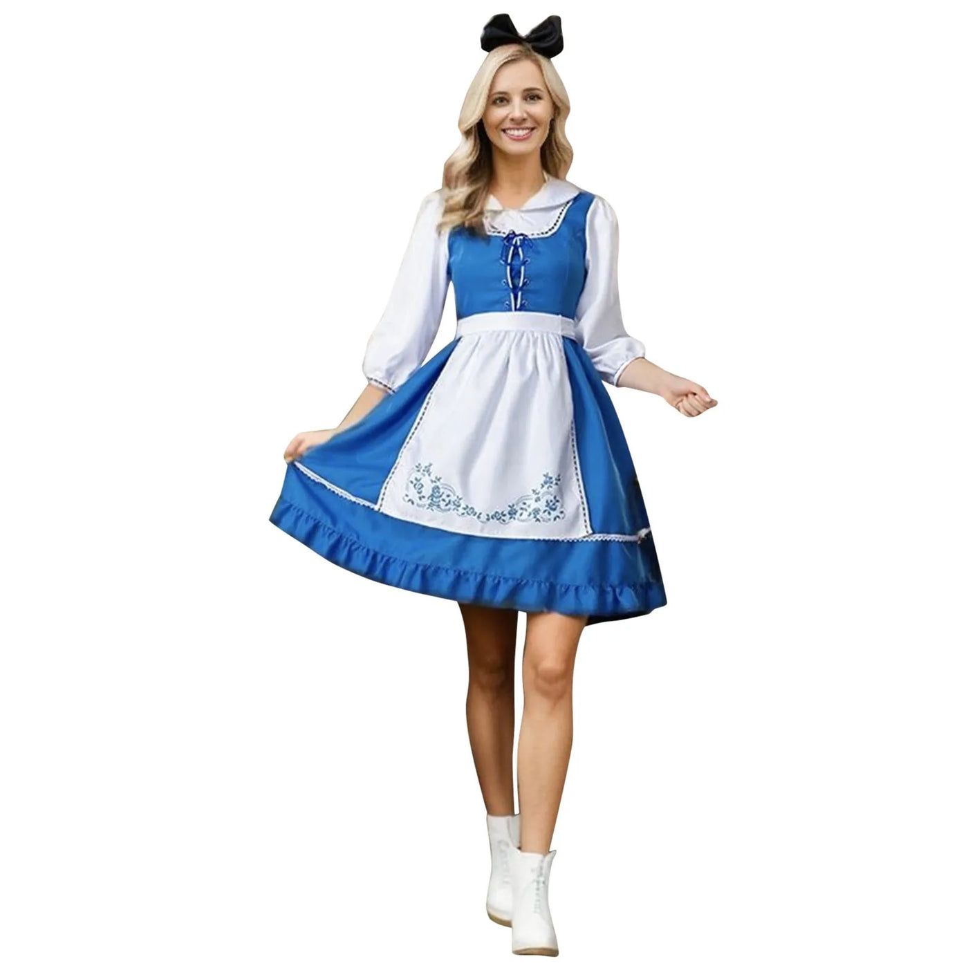 Geruite Dirndl Oktoberfest Jurk | Marlies