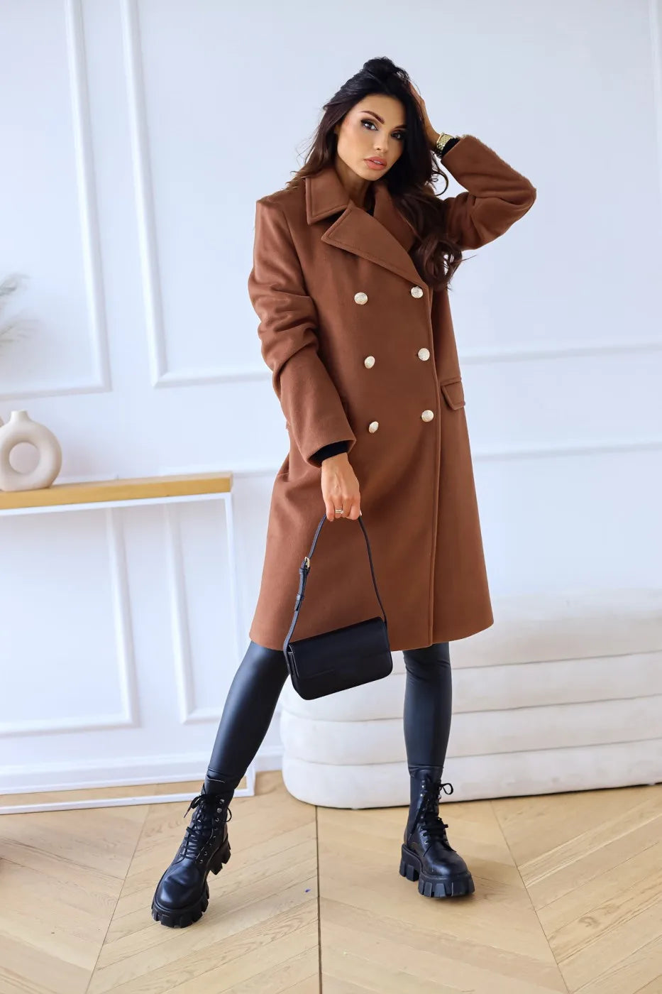 Eleganter Damen-Trenchcoat für den Winter | Amélie