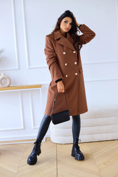 Elegante Dames Trenchcoat voor de Winter | Amélie