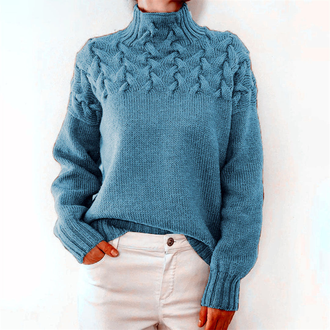 Rollkragenpullover aus Wolle für Damen | Elise