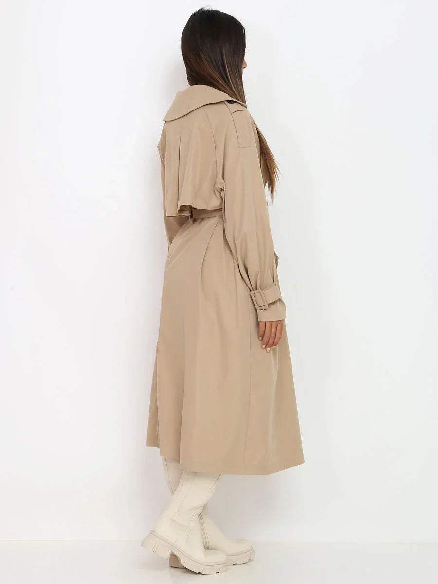 Eleganter langer Trenchcoat für Damen | Valentina