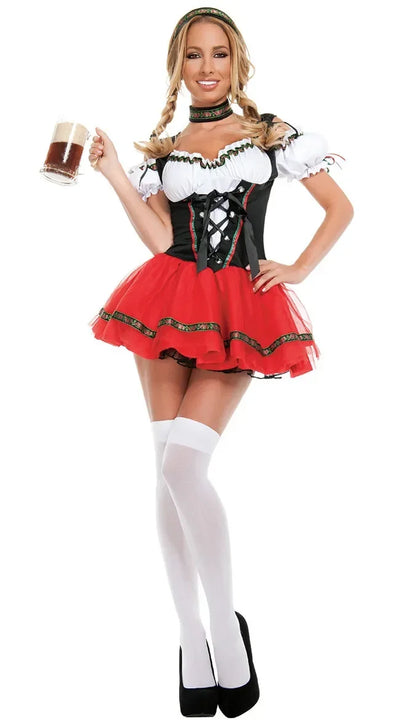 Dirndl Oktoberfest-Kostüm für Damen | Liesel