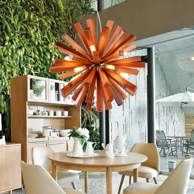 DandelionLicht | Elegante Hanglamp van Hout