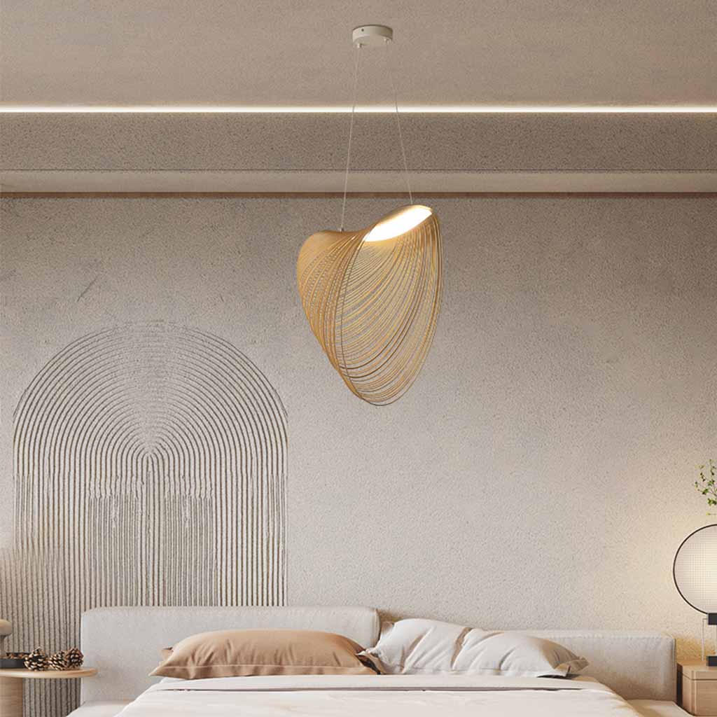 NordicNest Hanglamp – Minimalistische Houten Hanglamp in Scandinavische Stijl