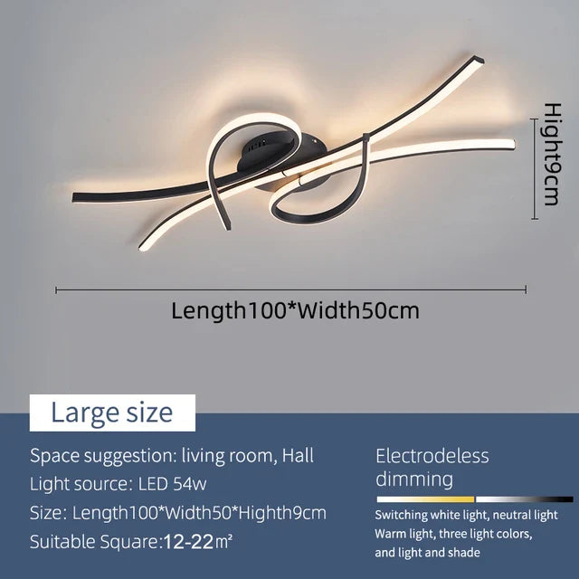 SlimLicht | Moderne LED-Plafondlamp met Alexa-compatibiliteit