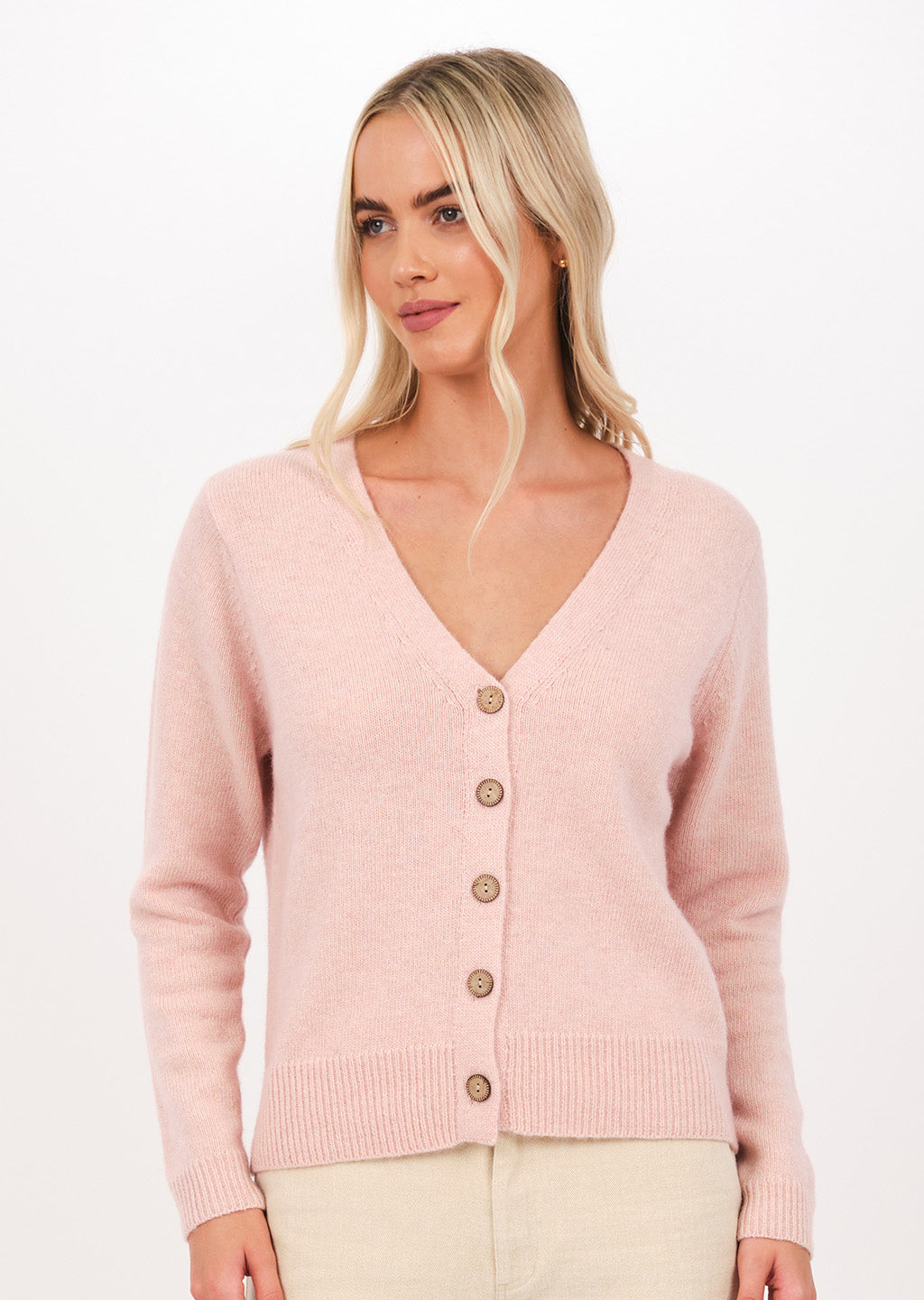 Strickjacke für Damen | Lila