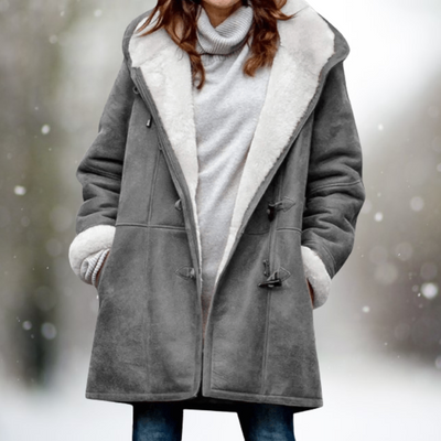 Elegante warme Jacke mit Kapuze | Sofia