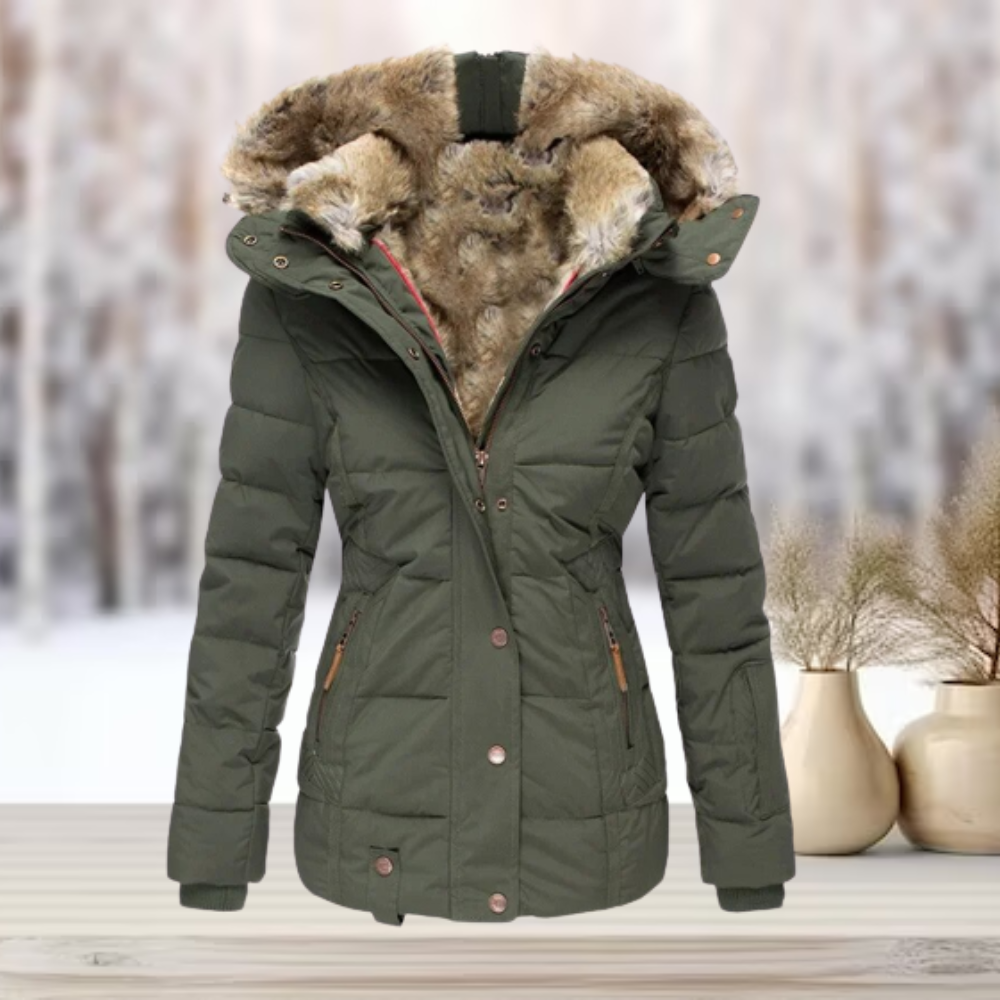 Pluizige Winterjas voor Dames | Mila