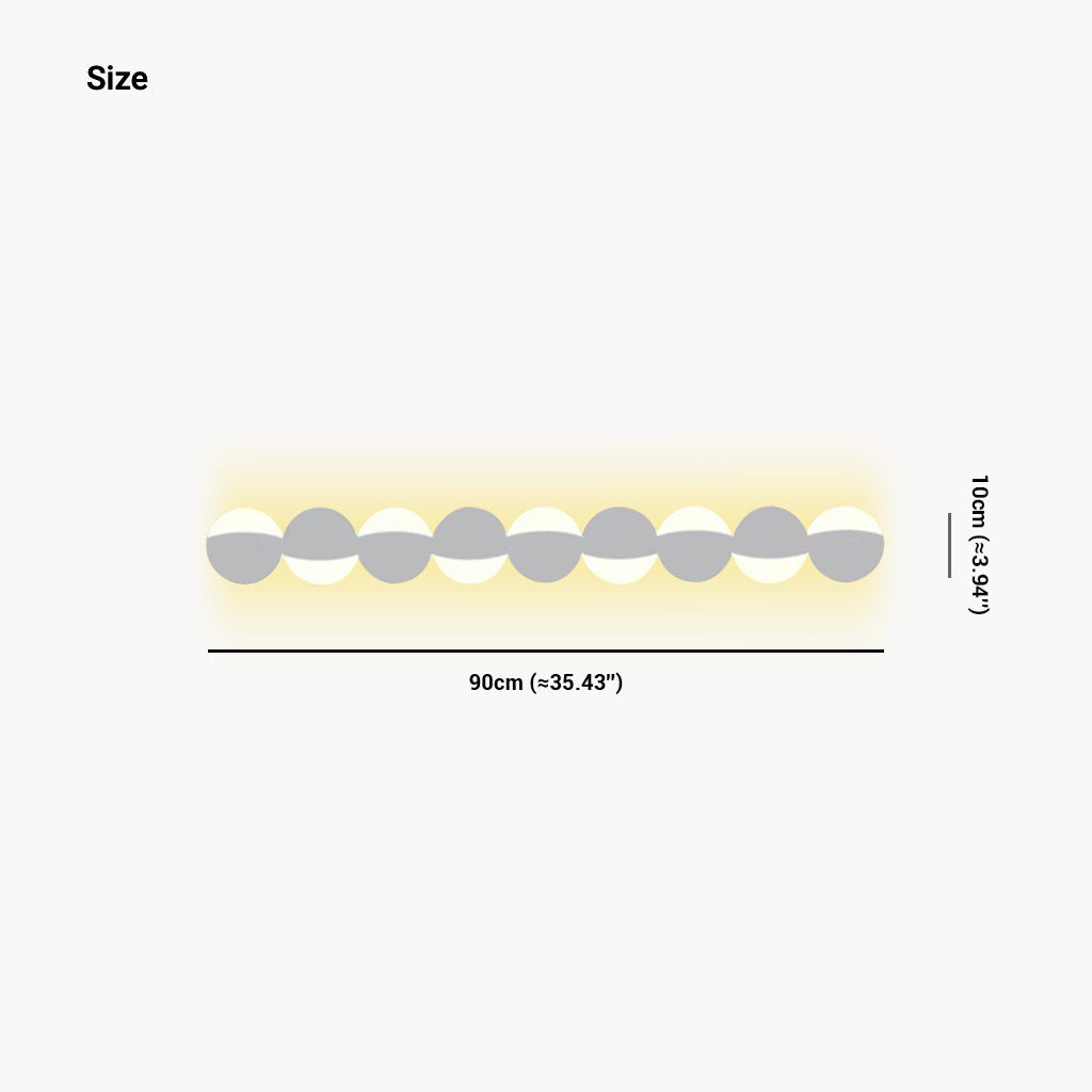 GeoGlow Wandleuchte – Modernes minimalistisches Design