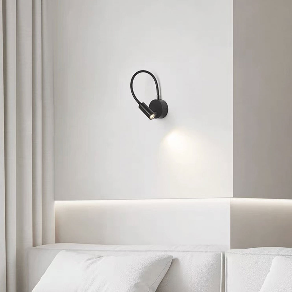 Luna Twist Mini LED-Wandleuchte – drehbares, minimalistisches Design