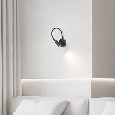 Luna Twist Mini LED Wandlamp - Roterend Minimalistisch Design