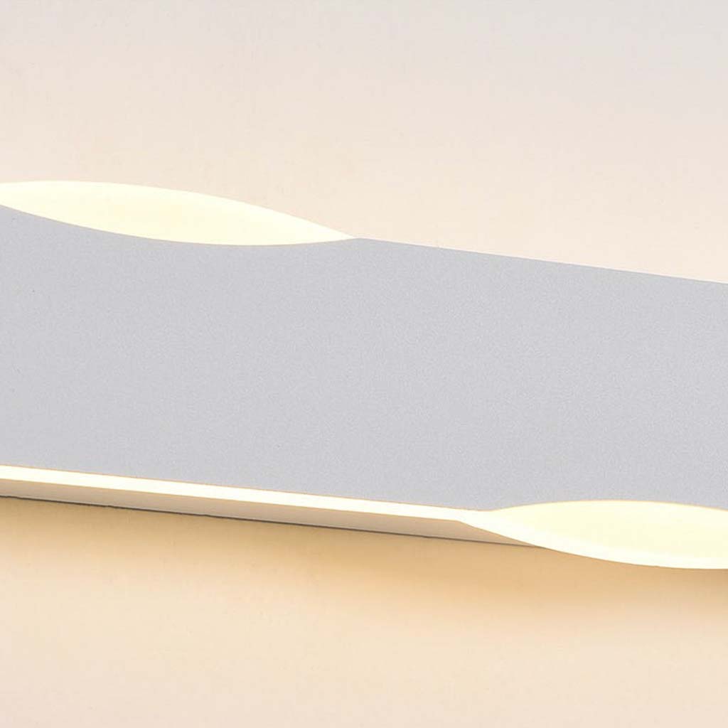 NordicWave Linear LED Wandlamp - IJzer en Acryl Design