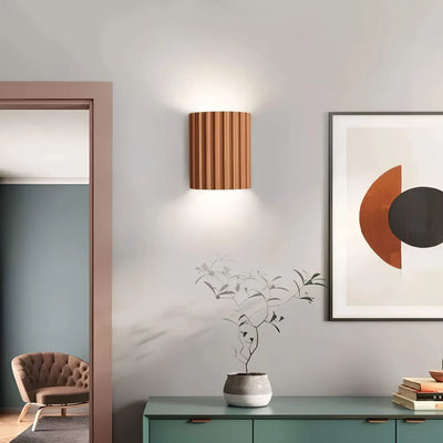 ResinGlow - Elegante Kunsthars Wandlamp voor een Moderne Uitstraling