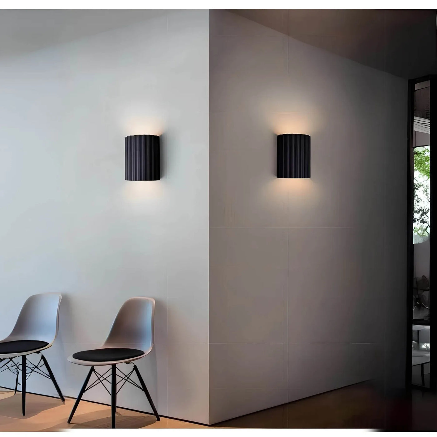 ResinGlow - Elegante Kunsthars Wandlamp voor een Moderne Uitstraling