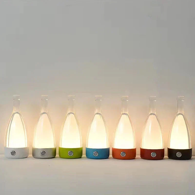 BottleLight Nachtlampe – Stimmungsvolle Beleuchtung mit Weinflaschen-Design