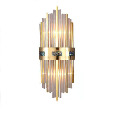 LuxeAura LED Wandlamp - Gouden Afwerking, Perfect voor Woonkamer of Slaapkamer