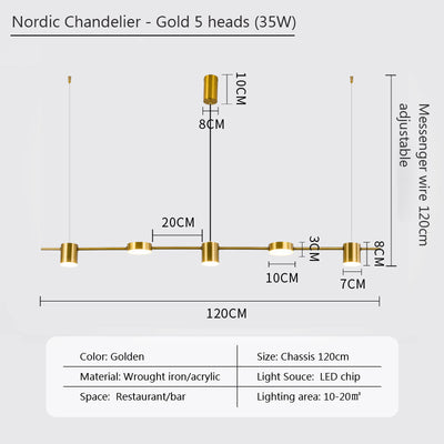 Wunderschönes Licht – kaskadierender Kristall-Kronleuchter