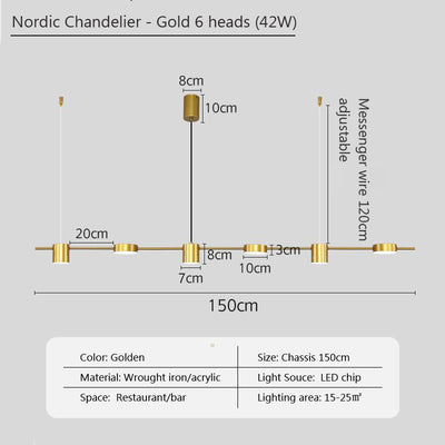 Wunderschönes Licht – kaskadierender Kristall-Kronleuchter