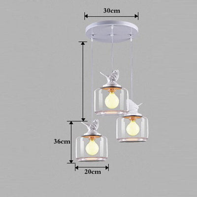 VogelKolonie | Speelse Creatieve Hanglamp