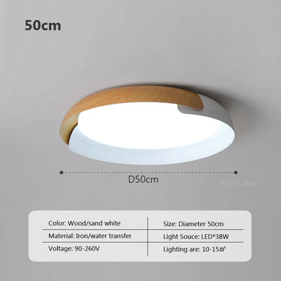 NaturMuster  - Houten patroon plafondlamp