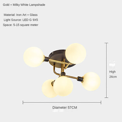 GlashelderLicht | Transparante Plafondlamp