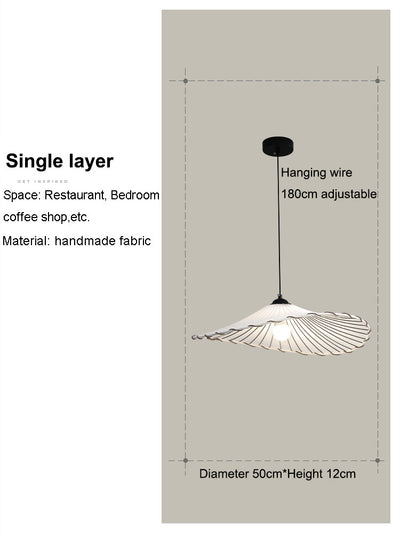 LeuchtPracht - Stof LED Hanglamp