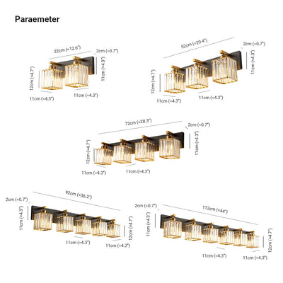 KristalLicht Bad | Elegante LED Wandlamp voor Badkamers