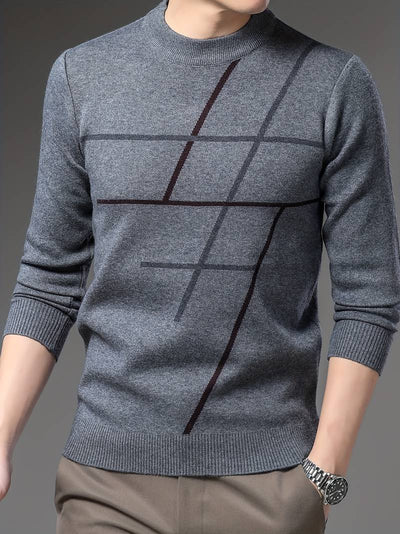 Pullover mit Rundhalsausschnitt | Markieren