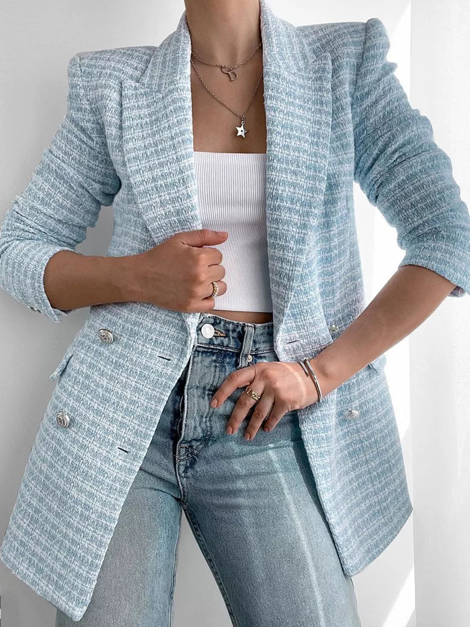 Carrière Tweedblazer | Emilia