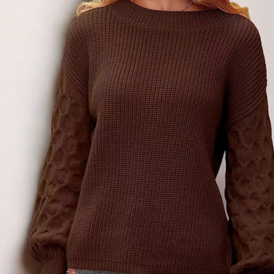 Gestrickter Pullover für Damen | Sofia