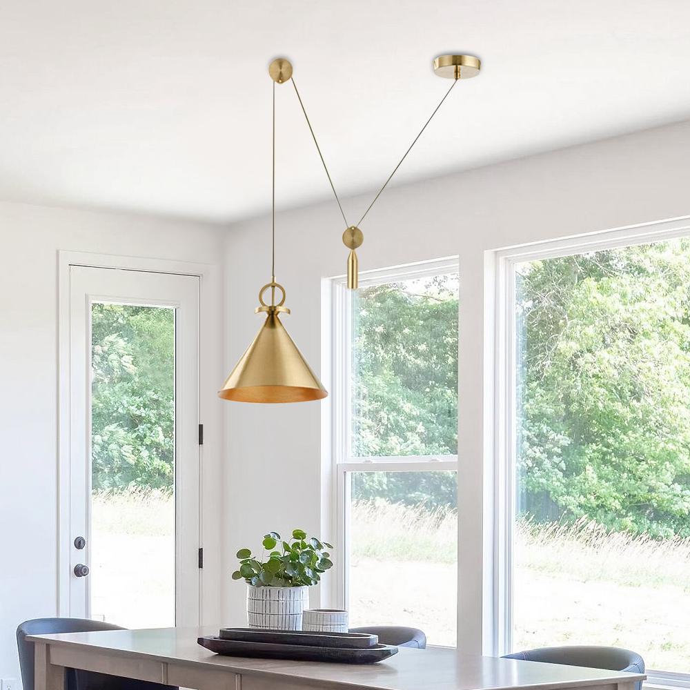 Unieke Moderne 1-Lichts Cone Shade Keuken Eiland Hanglamp