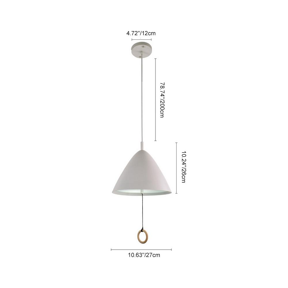 Ambachtelijke Stijl Mini 1-Licht Enkele Koepel Hanglamp