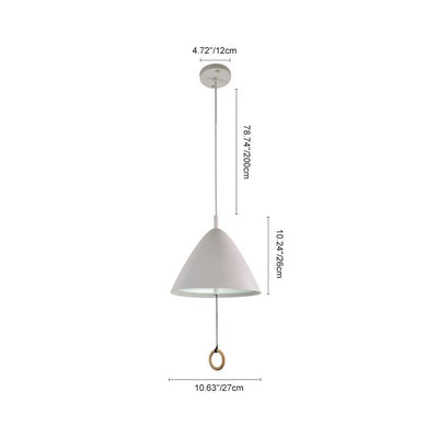 Handwerklicher Stil Mini 1-Licht Einzelne Kuppel Hängeleuchte