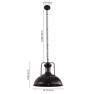 Industriële Enkele Koepel Hanglamp