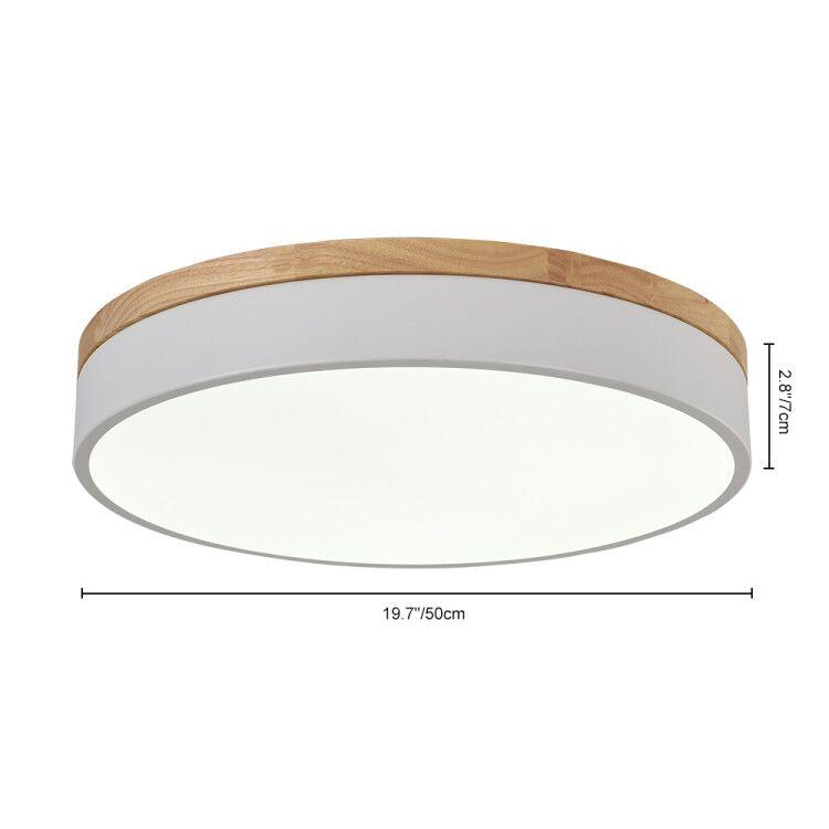 Moderne LED Plafondlamp Drum