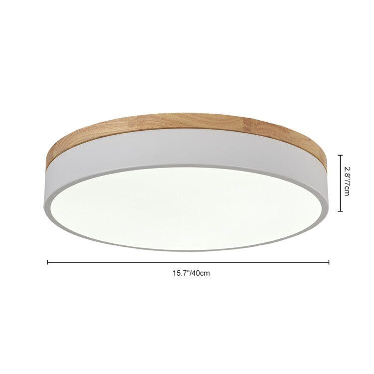 Moderne LED Plafondlamp Drum