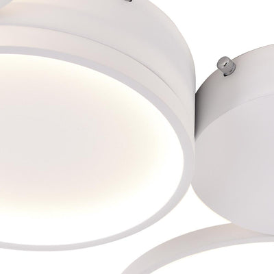 Moderne LED 3/4/5/7 Ringen Plafondlamp Flush Mount