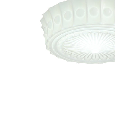 Witte Keramische Glazen Hanglamp