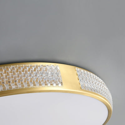 Acryl LED Goldene Deckenlampen