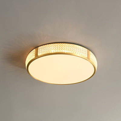 Acryl LED Goldene Deckenlampen