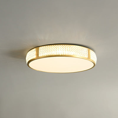 Acryl LED Goldene Deckenlampen