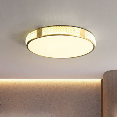 Acryl LED Goldene Deckenlampen