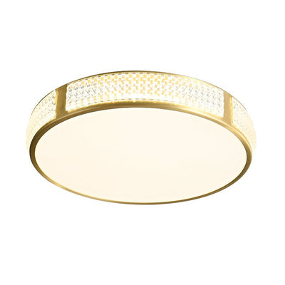 Acryl LED Goldene Deckenlampen