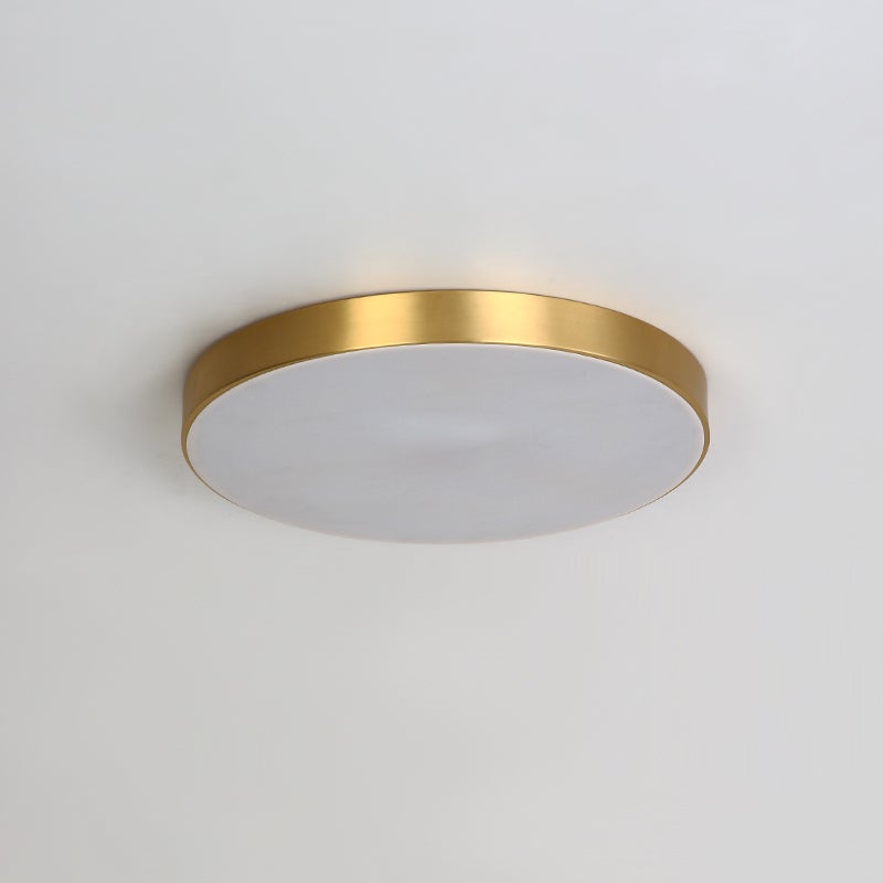 Messing Ronde Kap LED Plafond Flush Mount