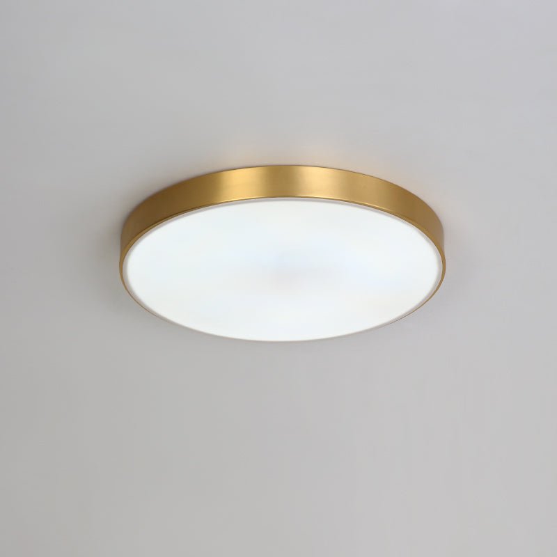 Messing Ronde Kap LED Plafond Flush Mount